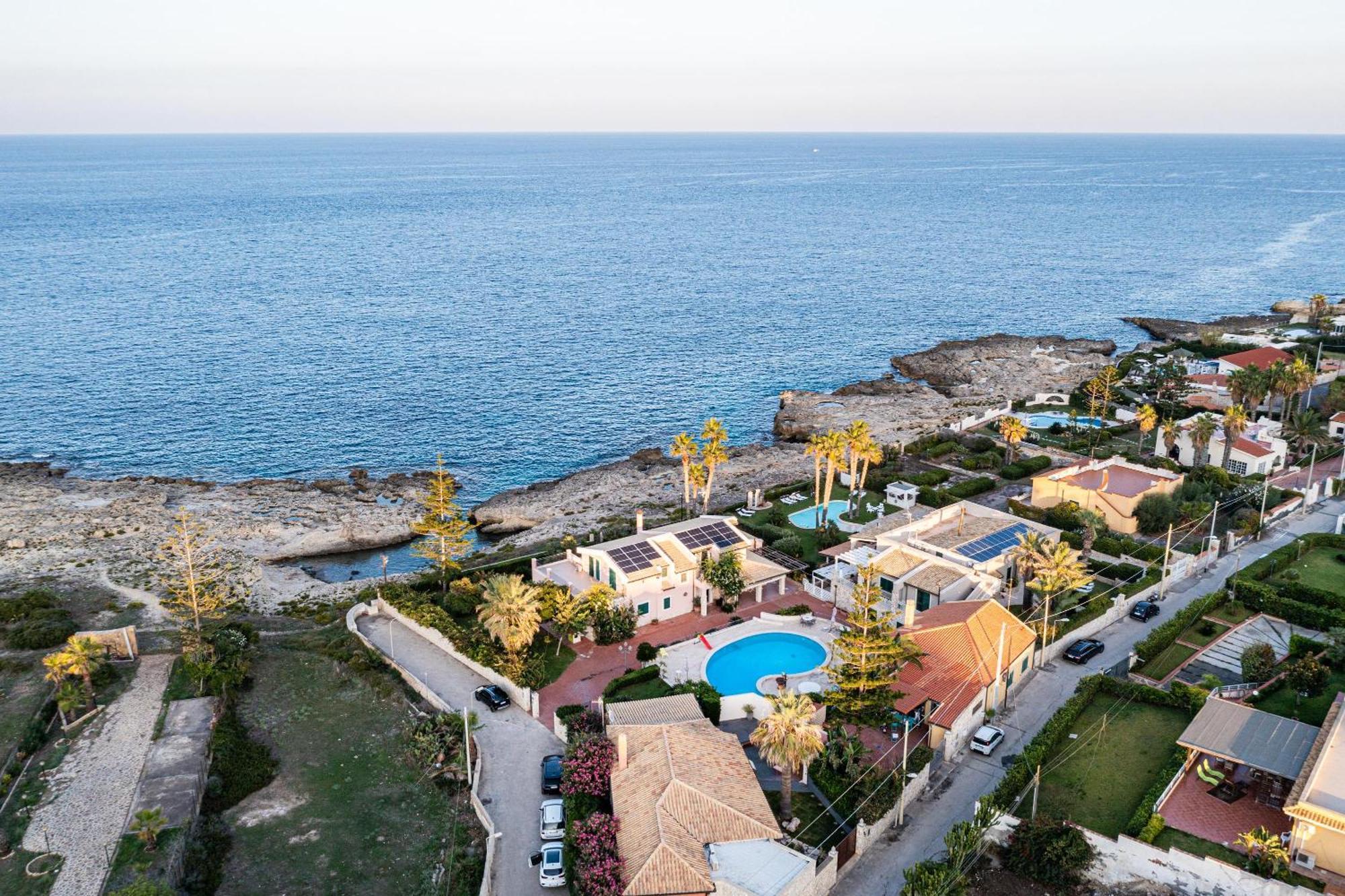 Fronte Spiaggia Zoe Villa Augusta Exterior foto